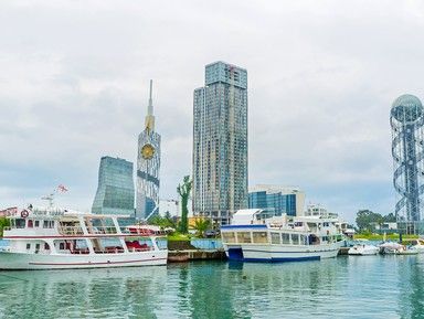 Морской вокзал и порт