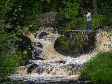 Водопады Ахинкоски